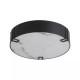 Searchlight-11288-35BK - Marmo - Black LED Flush with Marble Diffuser IP44