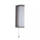 Searchlight-11341BZ - Rue - Warm Bronze Wall Lamp with Clear Glass Rods IP44