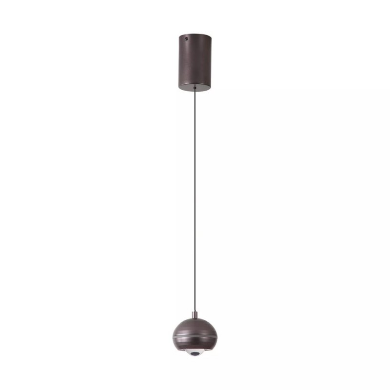 Searchlight-12013-1NI - Meteor - Black Nickel CCT Pendant with Clear Diffuser