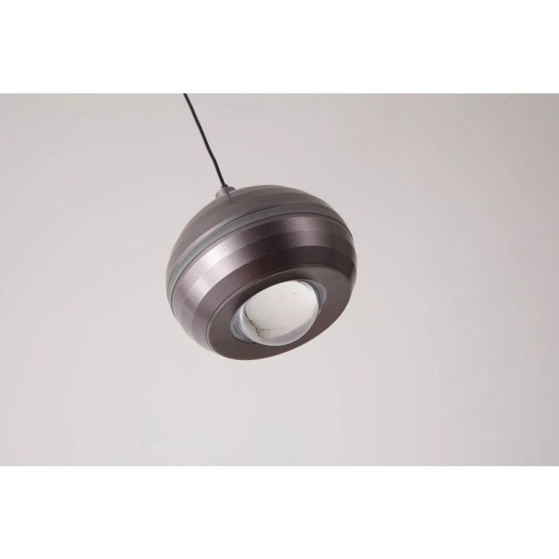 Searchlight-12013-1NI - Meteor - Black Nickel CCT Pendant with Clear Diffuser