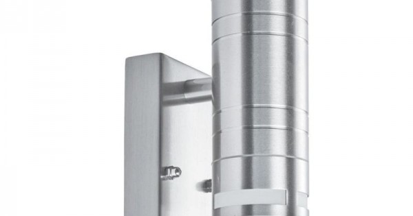 Searchlight 1318-2-LED Metro - Stainless Steel Wall Lamp
