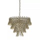 Searchlight-13323-10GO - Monarch - Gold 10 Light Chandelier with Crystal