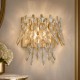 Searchlight-13323-2GO - Monarch - Gold 2 Light Wall Lamp with Crystal