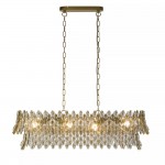 Monarch - Gold 8 Light over Island Fitting with Crystal