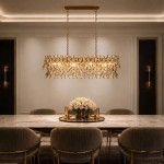 Monarch - Gold 8 Light over Island Fitting with Crystal
