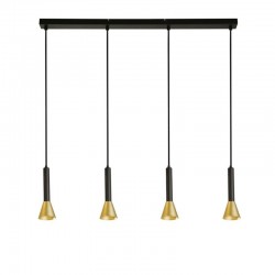 Signal - Black & Gold 4 Light over Island Fitting Signal - Black & Gold 4 Light over Island Fitting
