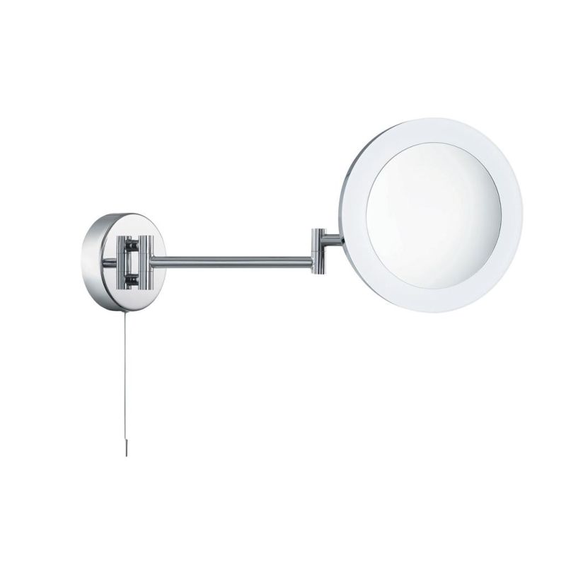 Searchlight-1456CC - Bathroom Mirrors - Illuminated Chrome LED Mirror with 3 Magnification