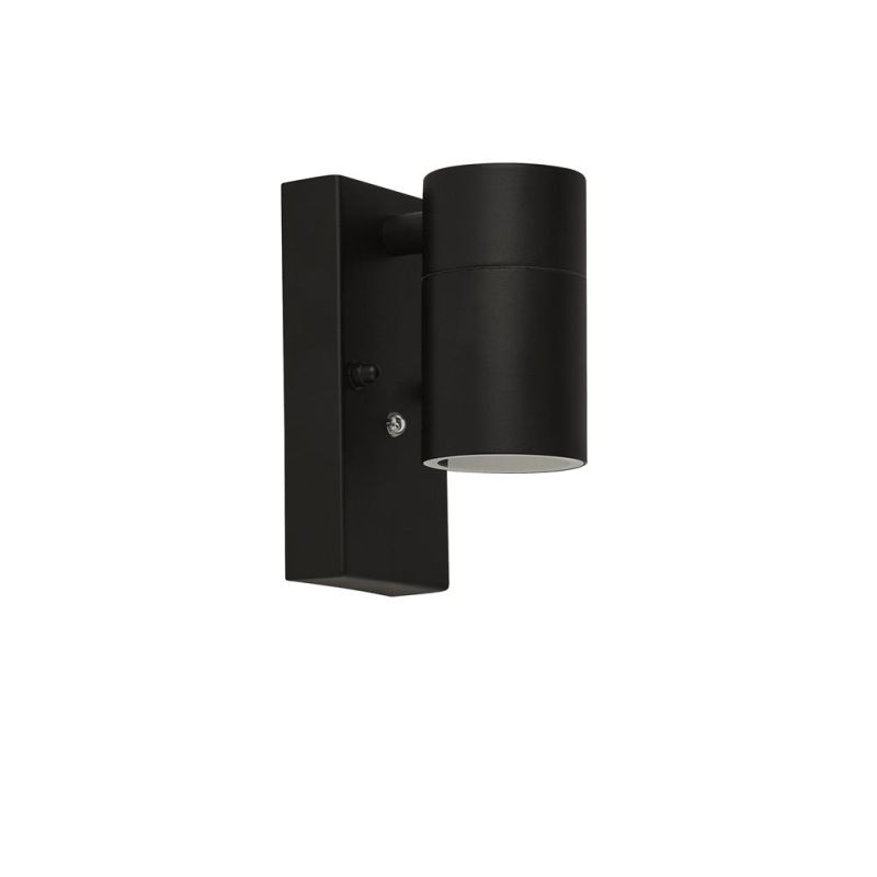Searchlight-14601BK - Rochester - Black Wall Lamp with Photocell