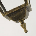 New Orleans - Outdoor Black & Gold Pendant with Glass New Orleans - Outdoor Black & Gold Pendant with Glass