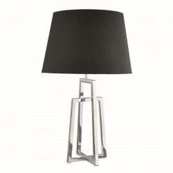 York - Black Shade & Chrome Table Lamp York - Black Shade & Chrome Table Lamp