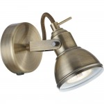 Focus - Antique Brass Spotlight