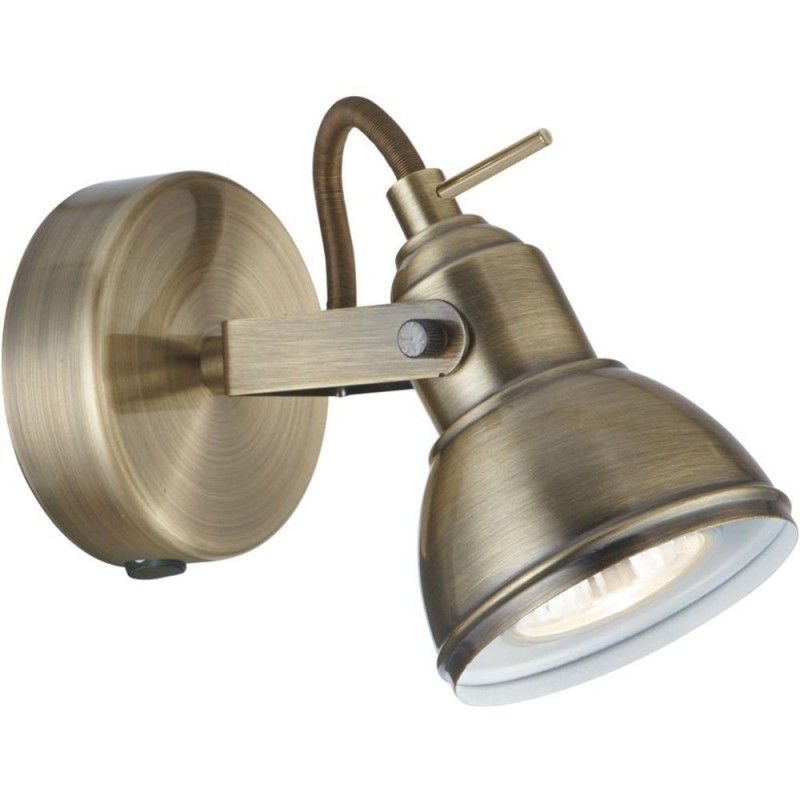 Searchlight-1541AB - Focus - Antique Brass Spotlight