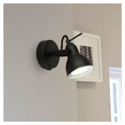 Focus - Matt Black Single Spotlight Focus - Matt Black Single Spotlight