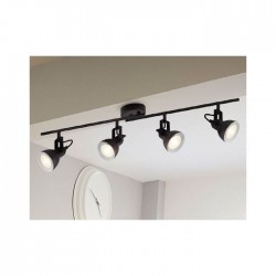Focus - Matt Black 4 Light Spotlights Focus - Matt Black 4 Light Spotlights