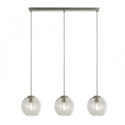 Balls - Clear Glass with Polished Chrome 3 Light over Island Fitting Balls - Clear Glass with Polished Chrome 3 Light over Island Fitting