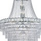 Searchlight-1711-102CC - Louis Philipe - Chrome 28 Light Chandelier with Crystal