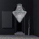 Searchlight-1711-102CC - Louis Philipe - Chrome 28 Light Chandelier with Crystal