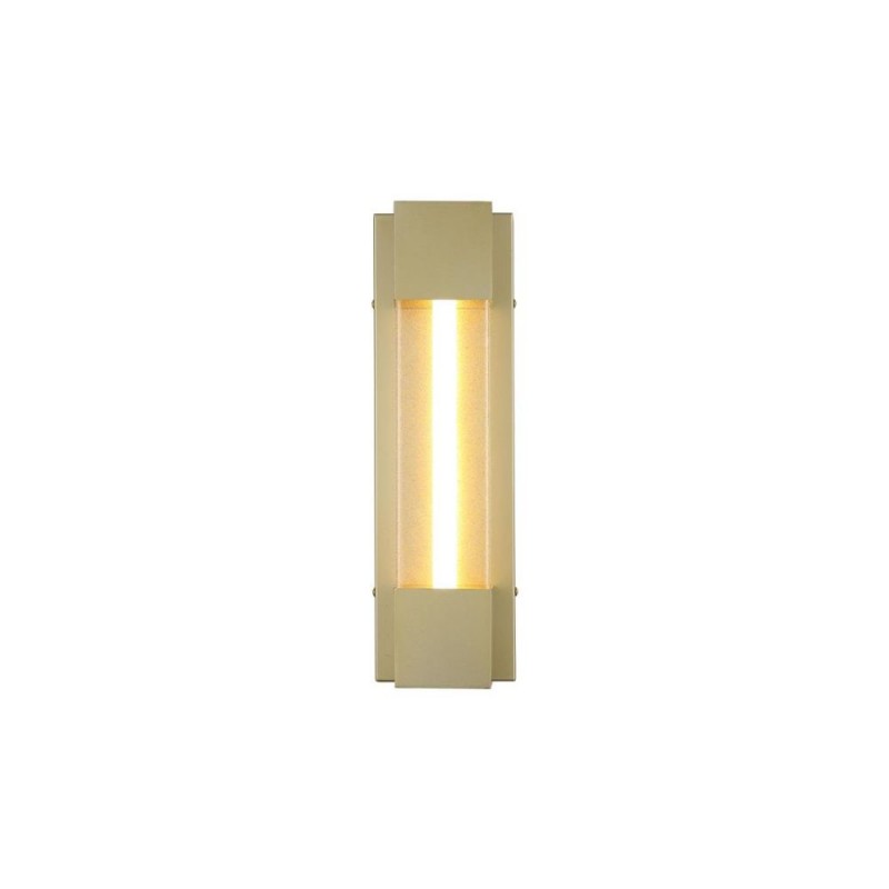 Searchlight-17660GO - Sacramento - Painted Gold Stainless Steel LED Wall Lamp 6W
