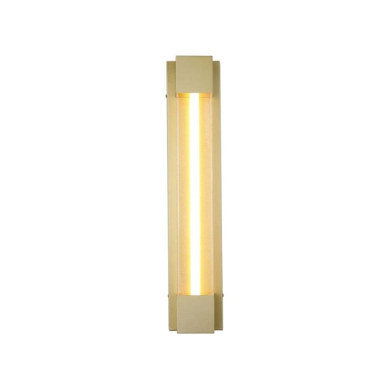 Searchlight-17670GO - Sacramento - Painted Gold Stainless Steel LED Wall Lamp 11W