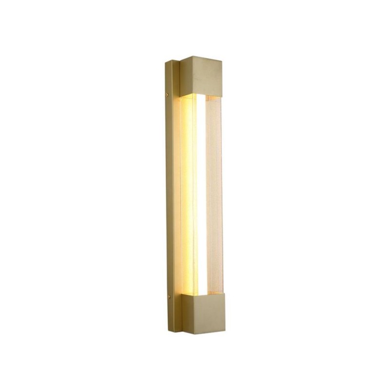 Searchlight-17670GO - Sacramento - Painted Gold Stainless Steel LED Wall Lamp 11W