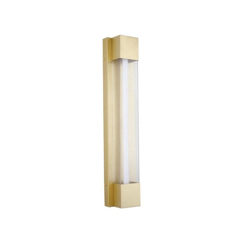 Searchlight-17670GO - Sacramento - Painted Gold Stainless Steel LED Wall Lamp 11W