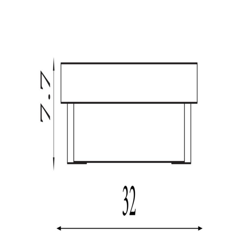 Searchlight-18380-32GO - Anchor - Gold LED Wall Lamp with Decorative Diffuser