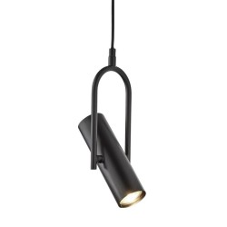 Telescope - Matt Black Pendant