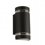 Sheffield - Outdoor Silk Black 2 Light Wall Lamp Sheffield - Outdoor Silk Black 2 Light Wall Lamp