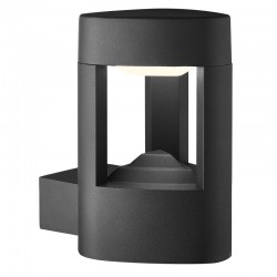Michigan - Outdoor LED Dark Grey Wall Lamp