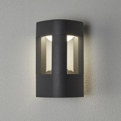 Michigan - Outdoor LED Dark Grey Wall Lamp