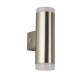 Searchlight-2100SN - Metro - Outdoor Satin Nickel Up&Down LED Wall Lamp
