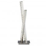 Clover - Chrome LED Table Lamp with Crystal 4000K