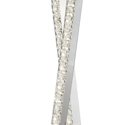 Clover - Chrome LED Table Lamp with Crystal 4000K