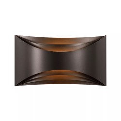 Leon - Bronze Up & Down LED Wall Lamp