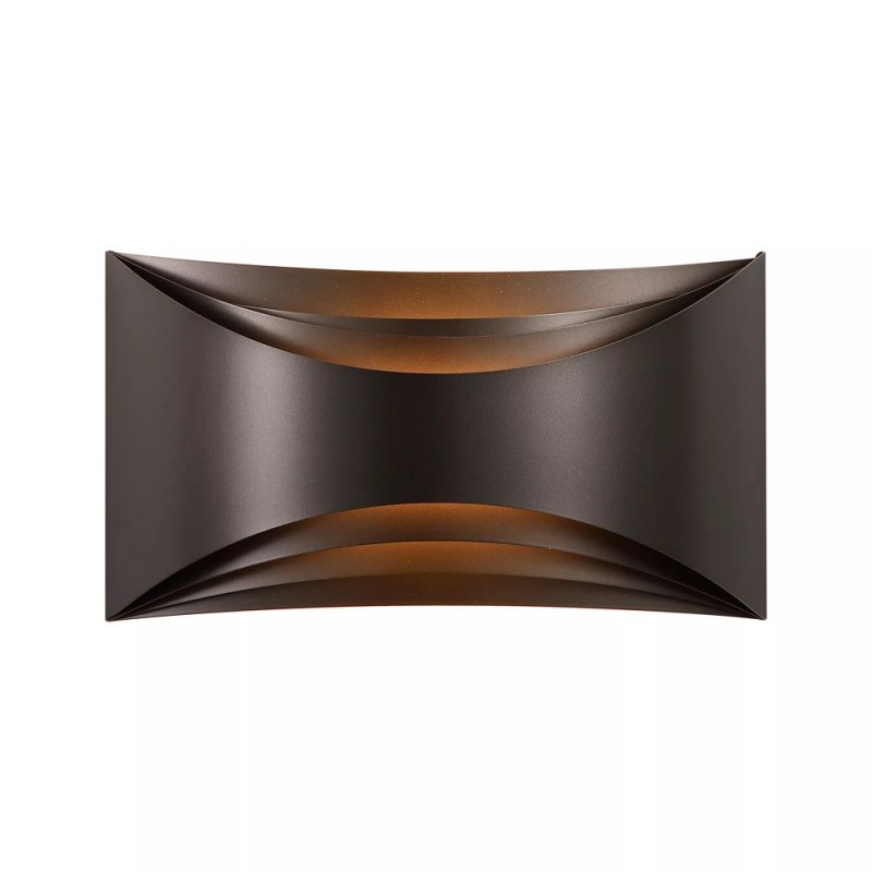 Searchlight-22023BZ - Leon - Bronze Up & Down LED Wall Lamp