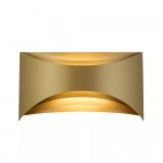 Leon - Gold Up & Down LED Wall Lamp
