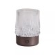 Searchlight-22322BZ - Tumblers - Bronze Rechargeable LED Table Lamp with Crystal Glass