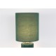 Searchlight-22353GR - Groove - Olive Green Ceramic Table Lamp