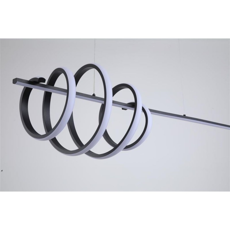 Searchlight-22510BK - Sword - Black LED over Island Fitting