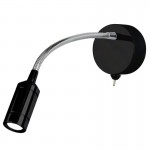 Flexy Wall - Black & Chrome Adjustable Wall Lamp Flexy Wall - Black & Chrome Adjustable Wall Lamp