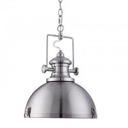 Louisiana - Satin Silver Pendant with Diffuser