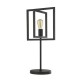 Searchlight-23201-1BK - Plaza - Matt Black Table Lamp