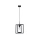 Searchlight-23203BK - Plaza - Matt Black Pendant