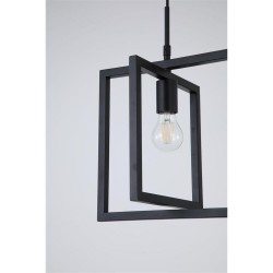 Plaza - Matt Black Pendant