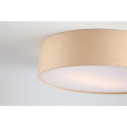 Drum - Champagne Velvet 2 Light Flush