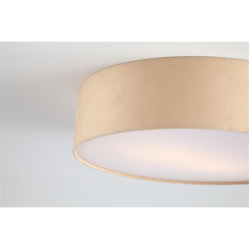 Searchlight-23298-2CP - Drum - Champagne Velvet 2 Light Flush