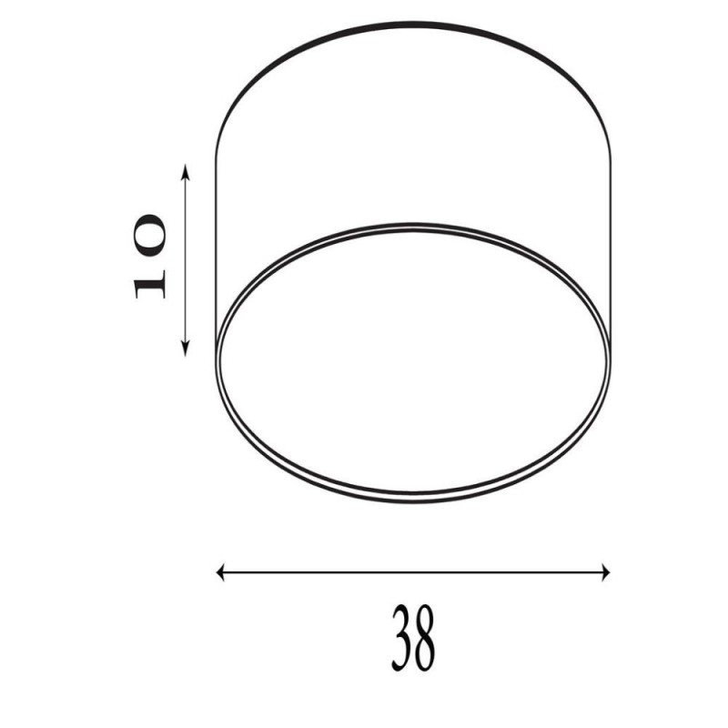Searchlight-23298-2CP - Drum - Champagne Velvet 2 Light Flush