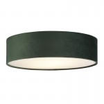 Drum - Green Velvet 2 Light Flush