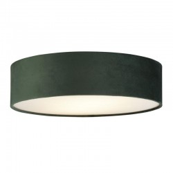 Drum - Green Velvet 2 Light Flush