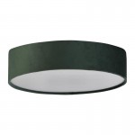 Drum - Green Velvet 2 Light Flush
